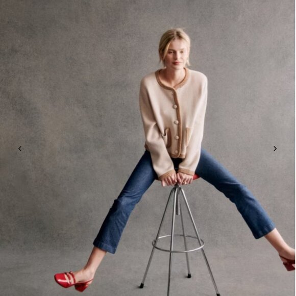 NWOT Sezane Auguste cardigan jacket - Picture 3 of 7